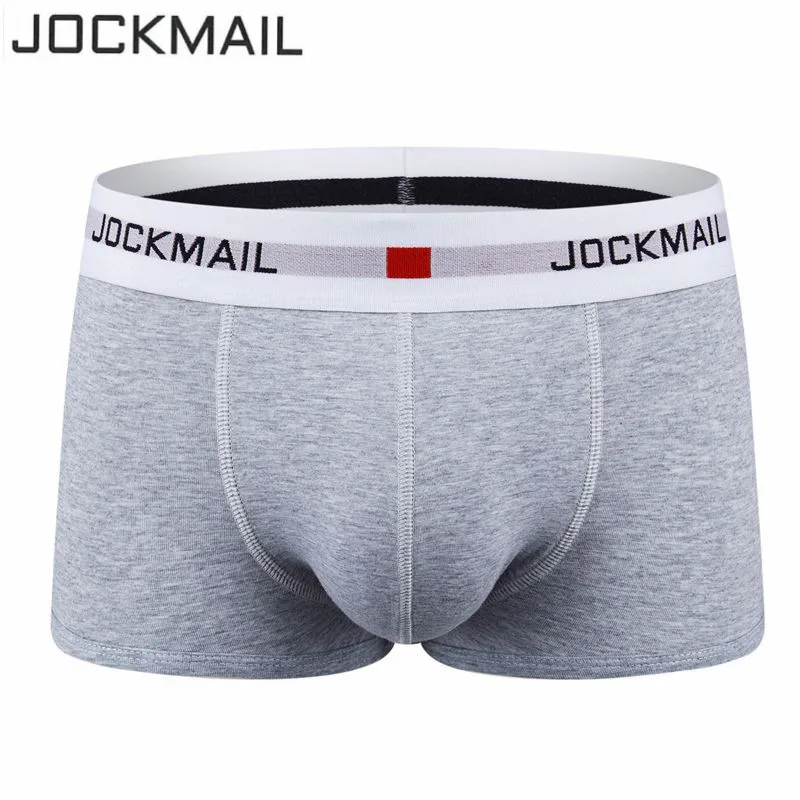 Мужские трусы боксеры JOCKMAIL мягкие хлопковые с мешочком для пениса сексуальное