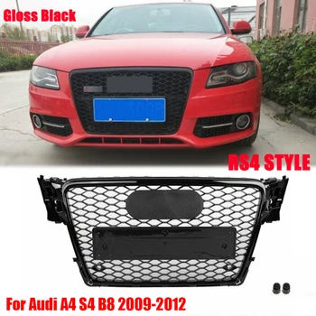 

Front Sport Hex Mesh Honeycomb Hood Grill RS4 Style Car Accessories for Audi A4/S4 B8 2009 2010 2011 2012