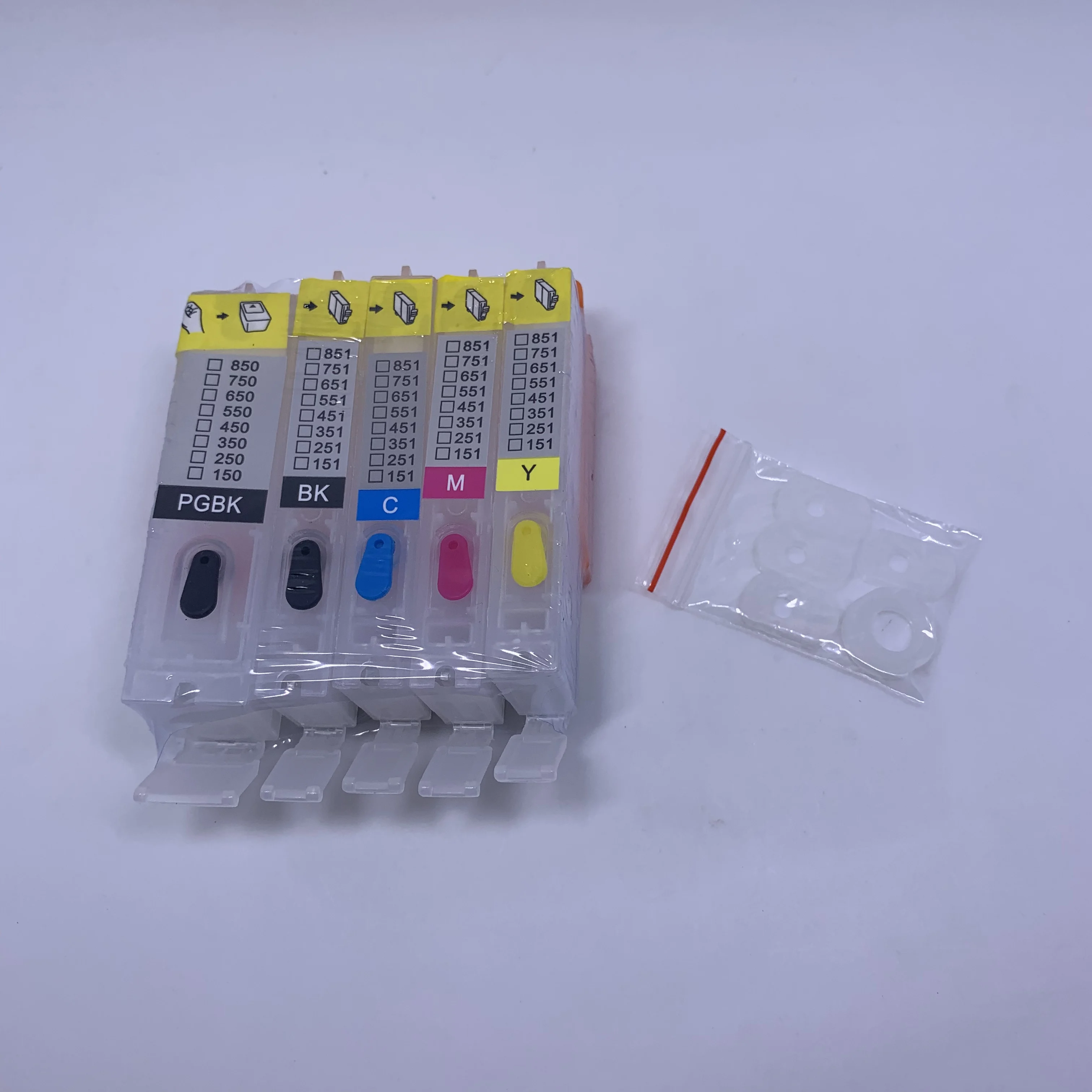 YOTAT 5 шт. чернильный картридж PGI450 PGI-450 CLI-451 для Canon PIXMA IP7240 MG5440 MG5540 MG6440 MG6640 MG5640 MX924 |