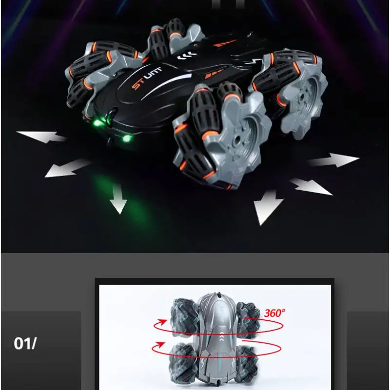 

4WD 2.4G Drift Stunt RC Car 360 Degree Rotating Remote Control Car Gift Drift Car Off-road Car Racing For Boy Speed High Kids