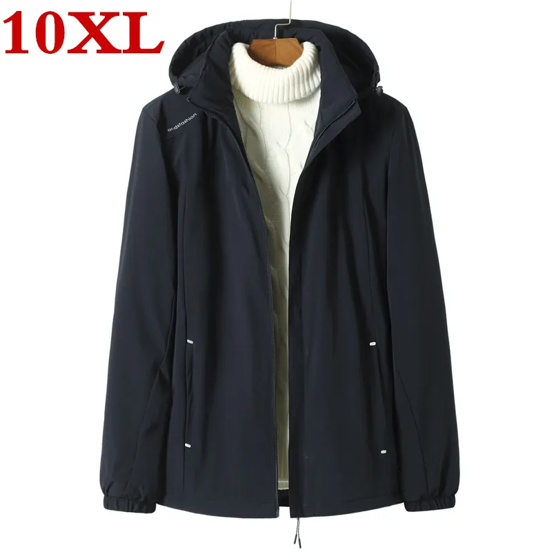 

2019 plus size 10XL 9XL Brand new winter jacket for men windproof quality quilted cotton coat soft and brand clothing Parkas