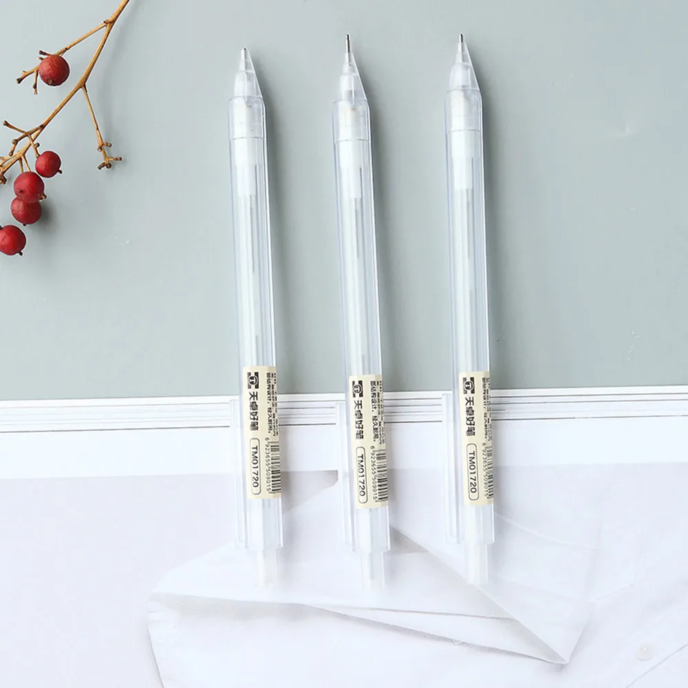 Automatic Pencils Matte Plastic Students School Drawing 0.5MM Cute Mechanical Writing Tool Stationery Children Kawaii