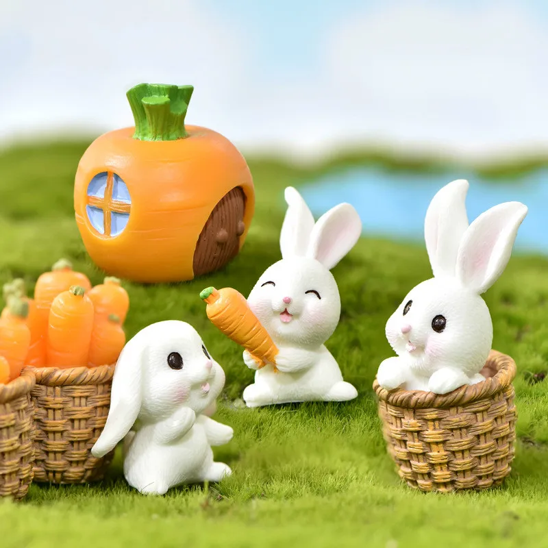Gift-Pendant Garden-Accessory Miniature Cacti-Deocration Fairy Micro-Landscape Rabbit