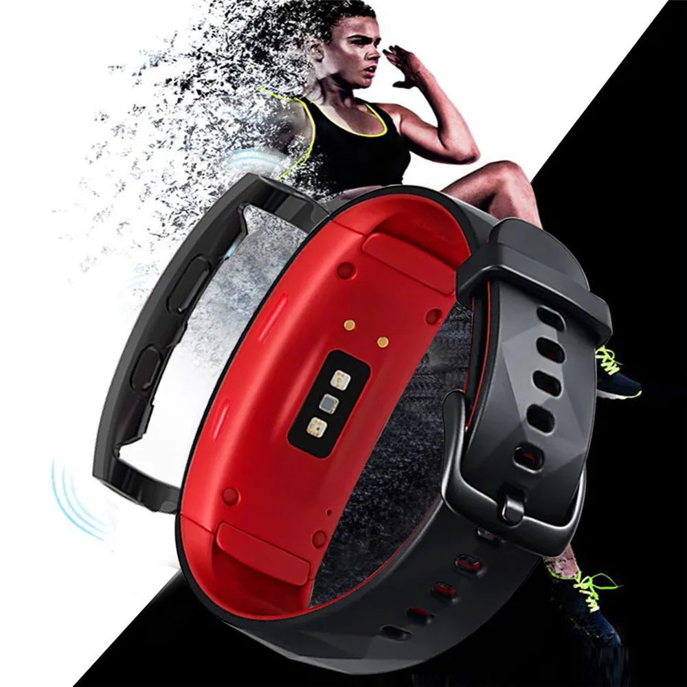 Мягкий устойчивый к царапинам полный корпус часов для samsung gear Fit 2 Pro крышка SM-R360/R365 защита экрана оболочки аксессуары для бампера