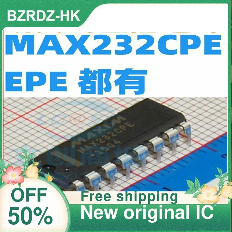 

5PCS/lot MAX232CPE/MAX232EPE New original IC