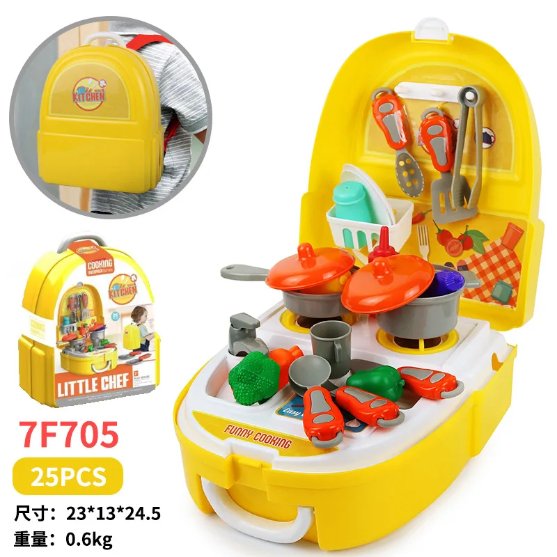 PERZOE Simulation Doll House Music And Light 3D Folding Early Education  Entertainment Baby Pretend Toy Cooking Coffee House Toy Baby Products 