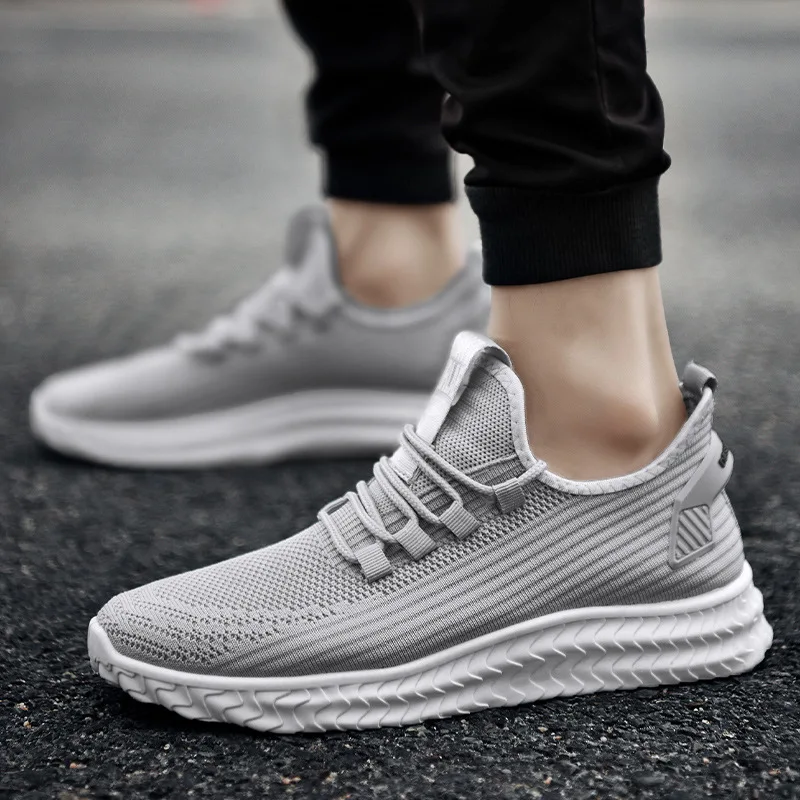 

Fashion Man Shoes Spring And Autumn New Style Sports Shoe Men Breathable Mesh Casual Shoes Students Versatile Trend Running Shoe