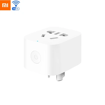 

Original Xiaomi Mijia Mi Smart Power Socket Plug Timer Switch Powercube Eu Adapter Basic XIOMI Wireless Wifi App Remote Control