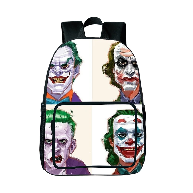 Рюкзак Джокер Женский Mochila школьные сумки для девочек-подростков рюкзак для ноутбука рюкзак для путешествий Черный Рюкзак Zaino Plecak - Цвет: 166 27