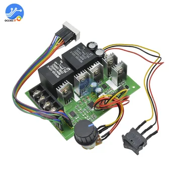 

40A PWM Motor Speed Controller with LED Digital Display Adjustable Switch Drive Board Speed Regulator DC 10-50V