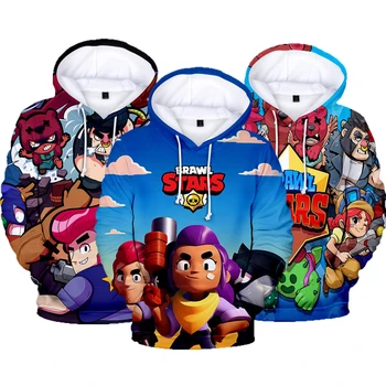 

Kids clothes 3D Print pattern Pullover Teens Wilderness Anime boys girls Children Long Sleeve T-shirts Sportwear Tops Outerwear
