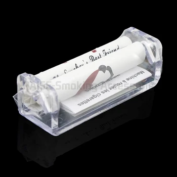 

1pc 78MM Plastic Tobacco Roller Cigarette Rolling Machine Rolling Paper Machine Cigarette Maker For 78mm Paper