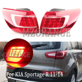 

MZORANGE Outer Tail light for KIA Sportage R 2011-14 Style LED Tail Rear Brake Lamp Rear brake Light Tail Light Assembly