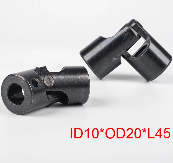 10mm bore candan universal joint coupling U-joint cardan link Lardan university joint universal cross Hooke JointwithAngle