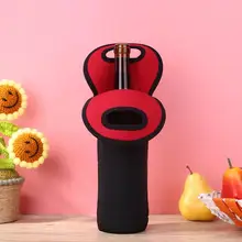 Прочный защитный чехол для бутылки вина хит цвет Кемпинг держатель для бутылки вина Портативный ручной защитный чехол для бутылки