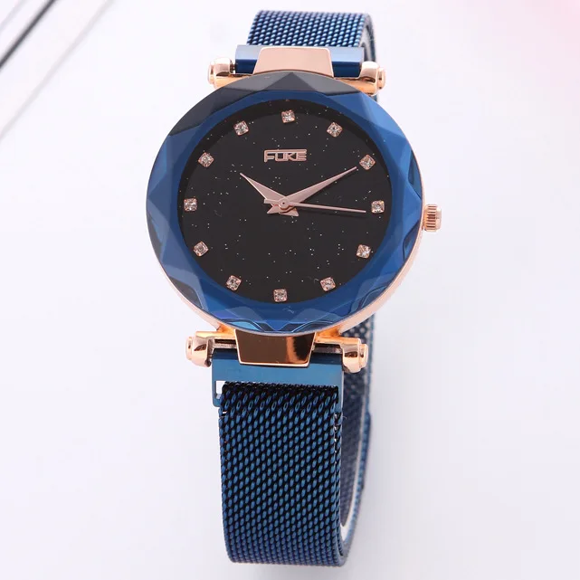 

Shaking Voice Network redstar kong Mesh Belt Watch Women's INS han ri feng Students Retro Fashion Lazy Quartz Watch