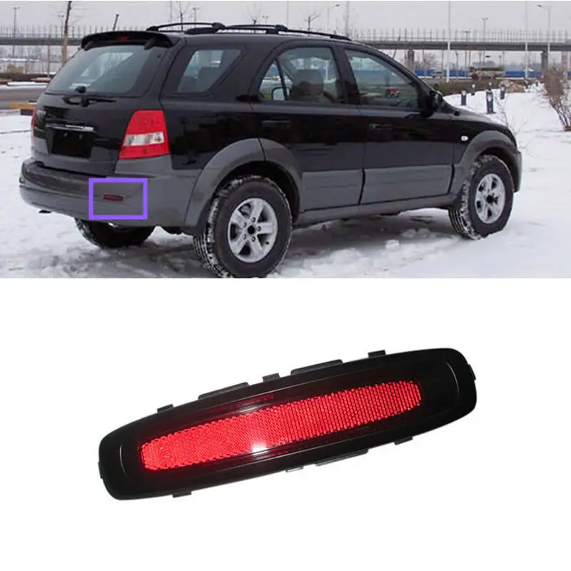 Подлинный задний бампер foglight LH RH для kia Sorento 2004 2005 2006 2007 2008 отражатель заднего