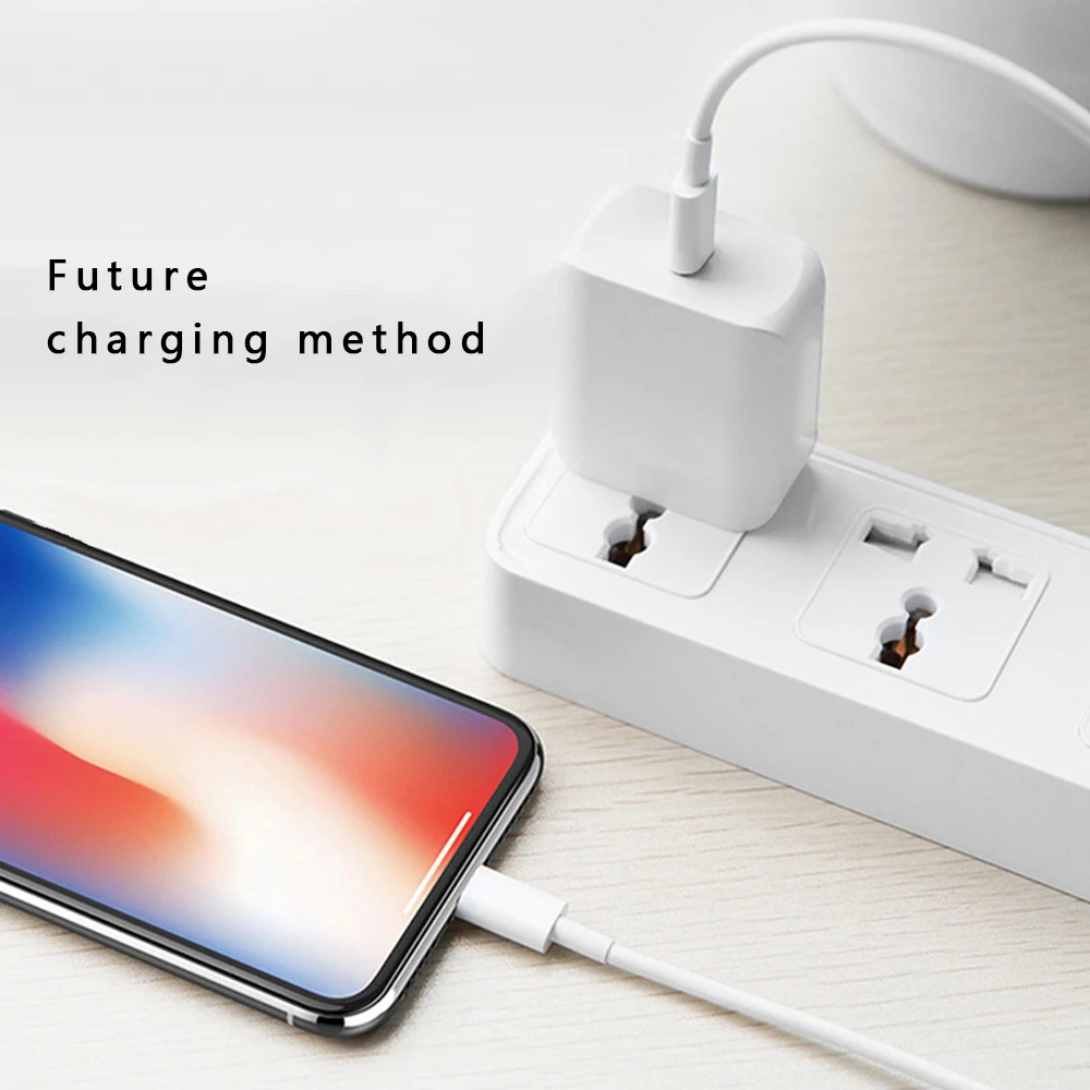 Быстрая зарядка PD зарядное устройство 18 Вт usb type C быстрое зарядное устройство для IPhone 11 X Xs 8 Xiaomi Phone PD зарядное устройство