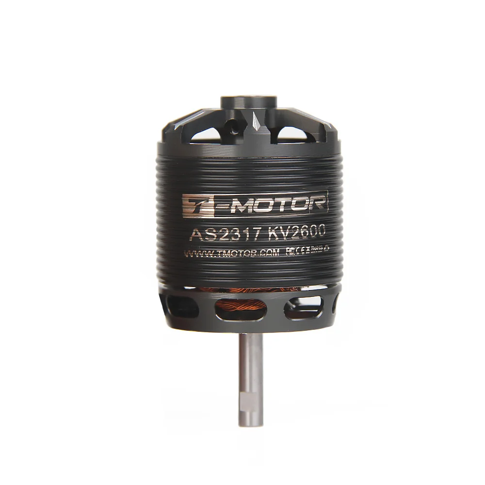 T-motor AS2317 AS 2317 длинный вал KV880 KV1250 KV1400 бесщеточный мотор с внешним ротором для