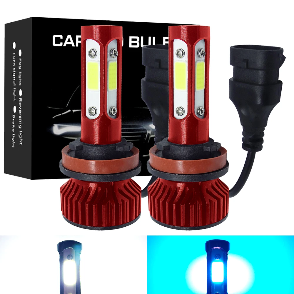 ASLENT Led H11 H8 H7 фар 6000 к 8000 9005 HB3 9006 HB4 диоды для подавления переходных скачков