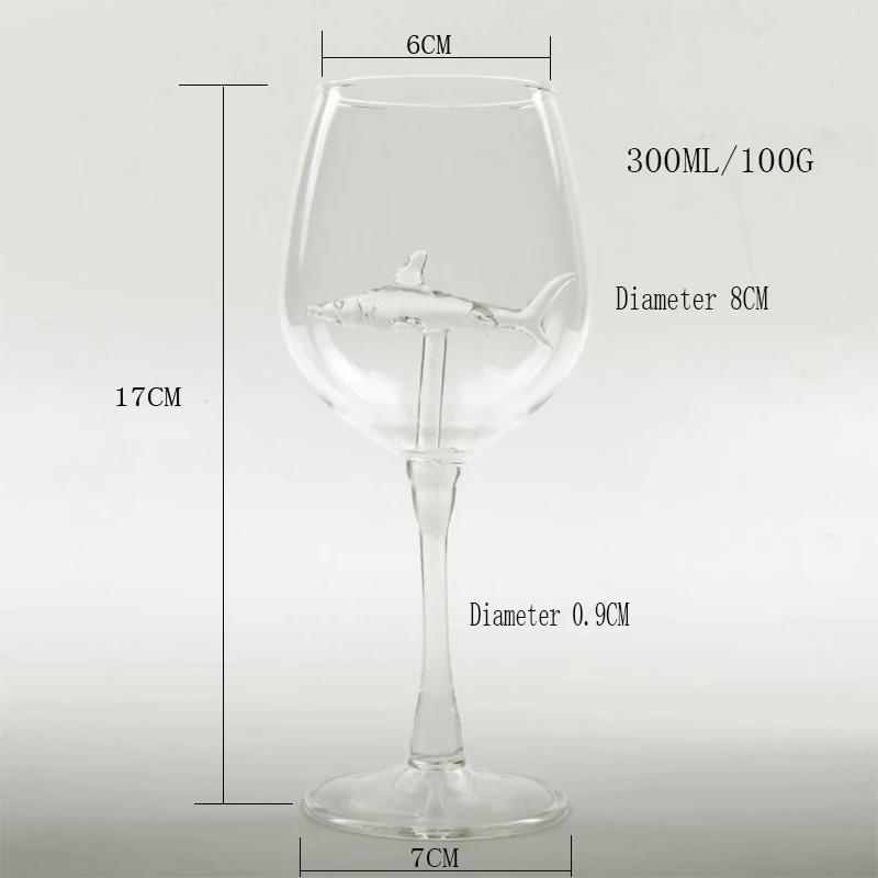 Online celebrity Elephant red wine decanter high borosilicate decanter shark wine glass swan wine glass dolphin wine glass