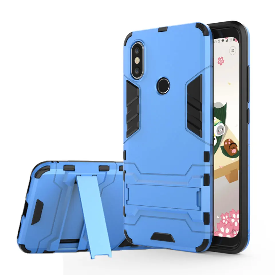 Shockproof TPU + PC Hard Stand Armor Case For XiaoMi A2 A1 8 Lite 9 SE 9T 6 5s Plus Cover Fundas MIX MAX 3 Phone Cases |
