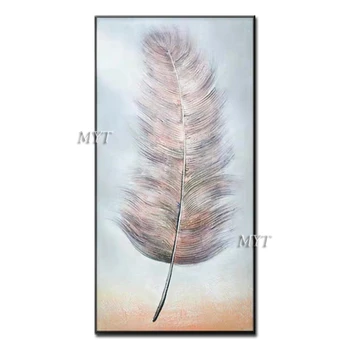 

Abstract Thick Feather Painting Hand-painted Oil Painting Art Wall Art Canvas Pictures Decor Artwork For Living Room Decoration