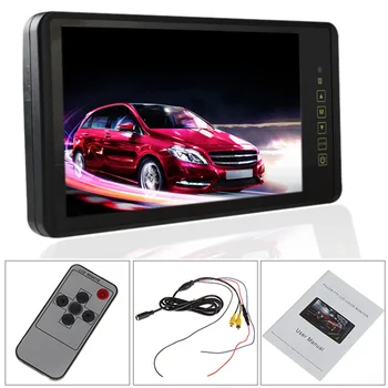 

9 Inch HD 800 x 480 Ultra Big LCD Widescreen Car Rear View Mirror Monitor Rearview Parking Monitor with Touch Button