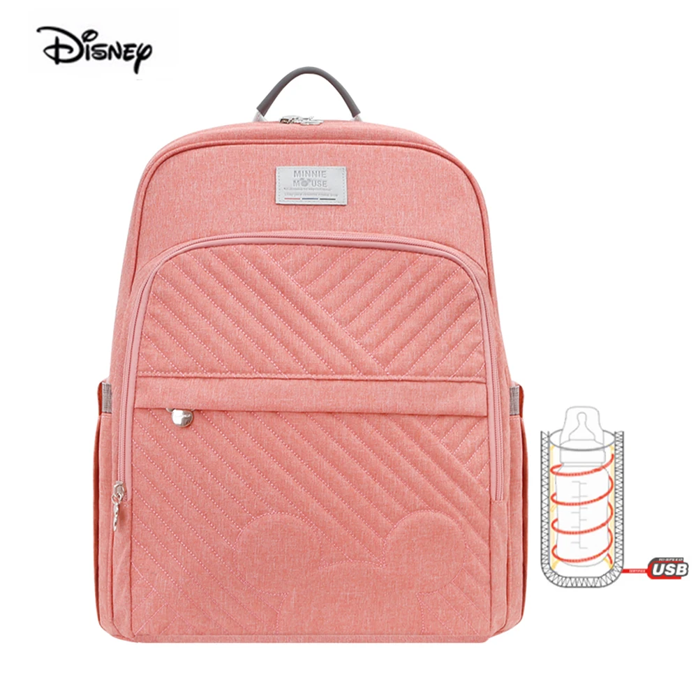 Disney New Fashion Diaper Bag Multi-Function Mother Bag For Nappy Baby Travel Backpack Large Capacity Maternity Backpack Gray Disney New Fashion Diaper Bag Multi-Function Mother Bag For Nappy Baby Travel Backpack Large Capacity Maternity Backpack Gray