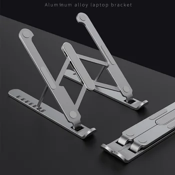 

Hands Free Portable Laptop Stand Anti Slip Multi Angle Office Tablet Bedroom Adjustable Foldable Desktop Holder Universal Home