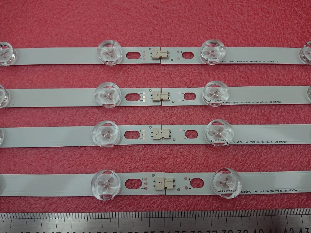 8 шт./компл. светодиодный подсветка полосы для LG 39LA6200 39LN549C 39LN5700 39LN5757 39LA616V 39LA621V 39LA620S