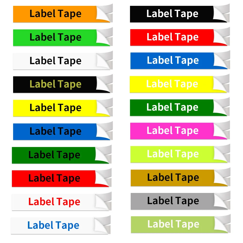 Greencycle 1Pcs 6Mm/9Mm/12Mm 231 Label Tape Compatibel Voor Brother P-Touch label Maker Voor Tz Tze 131 231 431 531 631 731 Lint