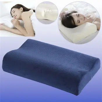 

Luxury Memory Foam Pillow Orthopaedic Pillow Head Neck Back Pain Relief Support Pillow
