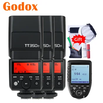

Godox TT350P TTL 2.4G HSS Camera Flash Speedlite 1/8000s XPro-P TCM Transmitter Trigger For Pentax