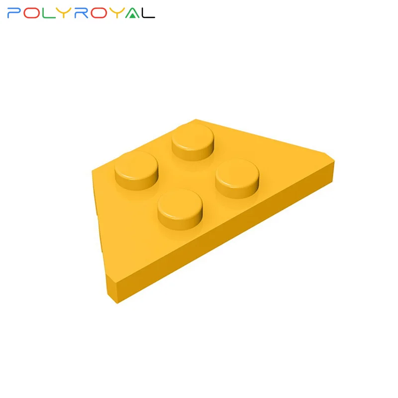 Конструктор technalal DIY 2x4 клиновидная пластина MOC креативная развивающая игрушка