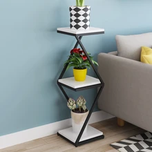 Цветок Airs Многоэтажный Крытый балкон спальня гостиная посадочного типа бытовой Железный арт хлорофитум рамка Украшение Полки