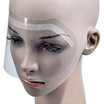 

50Pcs Disposable Salon Hairspray Masks Face Shield Eye Protection Cover Haircutting Coloring Tool