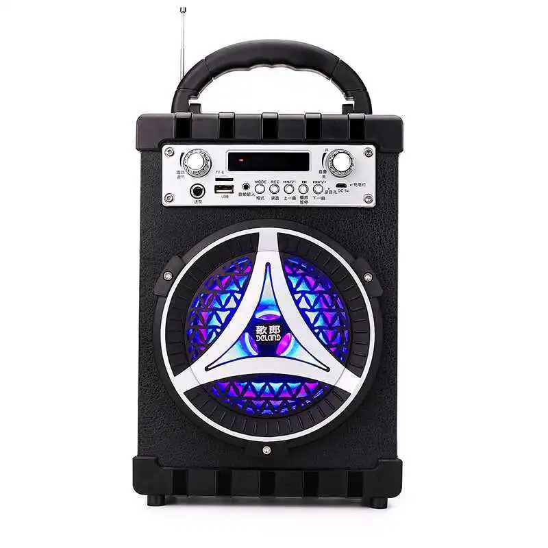 S16 30W Portable Wireless Bluetooth Speakers 4000mAh Party Audio Speaker Outdoor Player Subwoofer Heavy Bass Soundbox | Электроника
