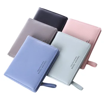 

2019 Women Wallet Leather Short Zipper Money Bag Fashion Lady Portable Multifunction Small Solid Coin Purse Hot Clutch Carteras