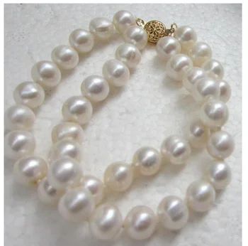 

2 ROW 9-10MM SOUTH SEA WHITE PEARL BRACELET 7.5-8"