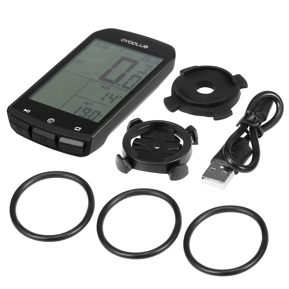 Умный gps велосипедный компьютер BT 4,0 ANT+ велосипедный беспроводной компьютер цифровой спидометр подсветка IPX6 точный велосипедный компьютер