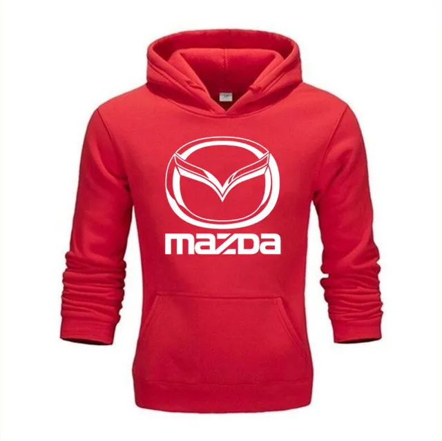 Mazda толстовки зимняя мужская куртка унисекс повседневное Мужское пальто Mazda толстовки пуловер Высокое качество Мужские размеры XS-4XL