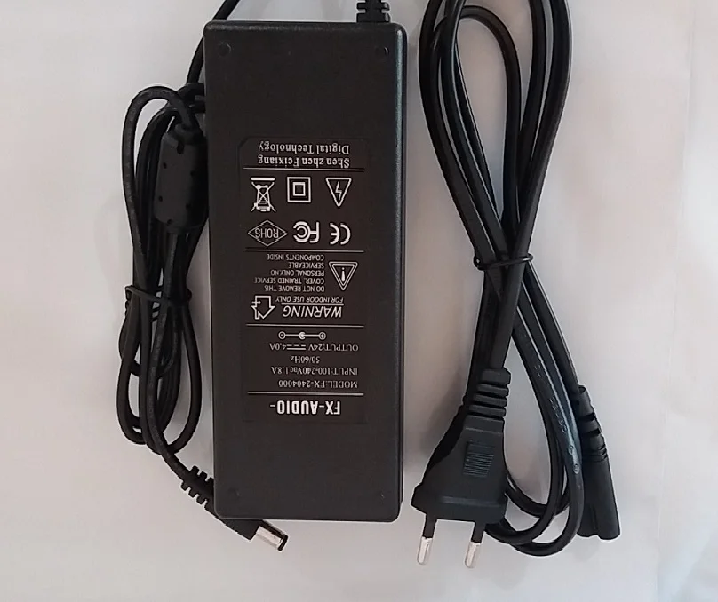 Оригинальный адаптер питания FX Audio 1 шт. импульсный DC24V/4A Входное напряжение: 8 А 50/60