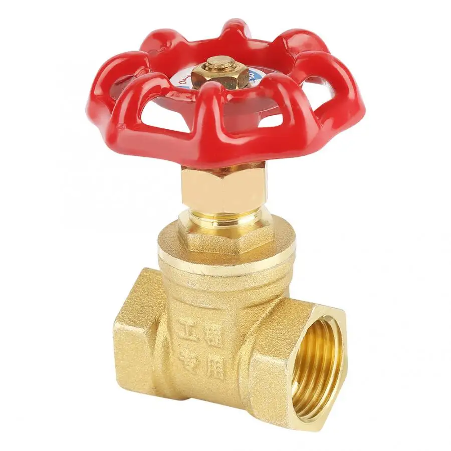 Латунный клапан ворот BSPP G1/2 Sluice клапан 232PSI для воды нефтяного газа DN15