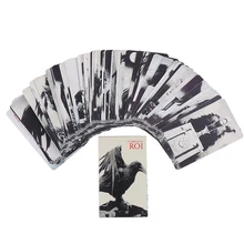 Corrado Roi Murder Of Crows Tarot Card Prophecy Divination Deck Party Board Game Poker Paper 78PCS
