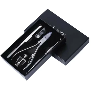 

1 Set 5 Pcs Professional Ingrown Toenail Fixer Painless Pedicure Toenail Recover Correction Tool Set