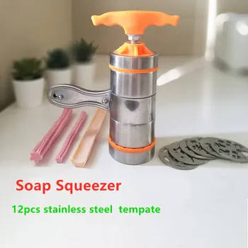 

2020 new 36 styles stainless steel templates for choose soap squeezer diy soap extractor