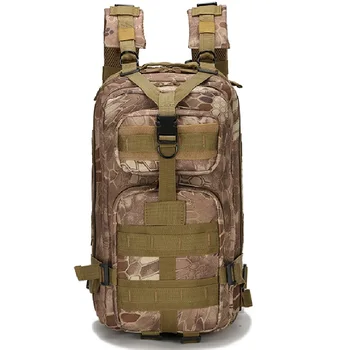 

Large capacity multi-color camouflage tactical backpack military army bag training package hiking camping climbing bag for man