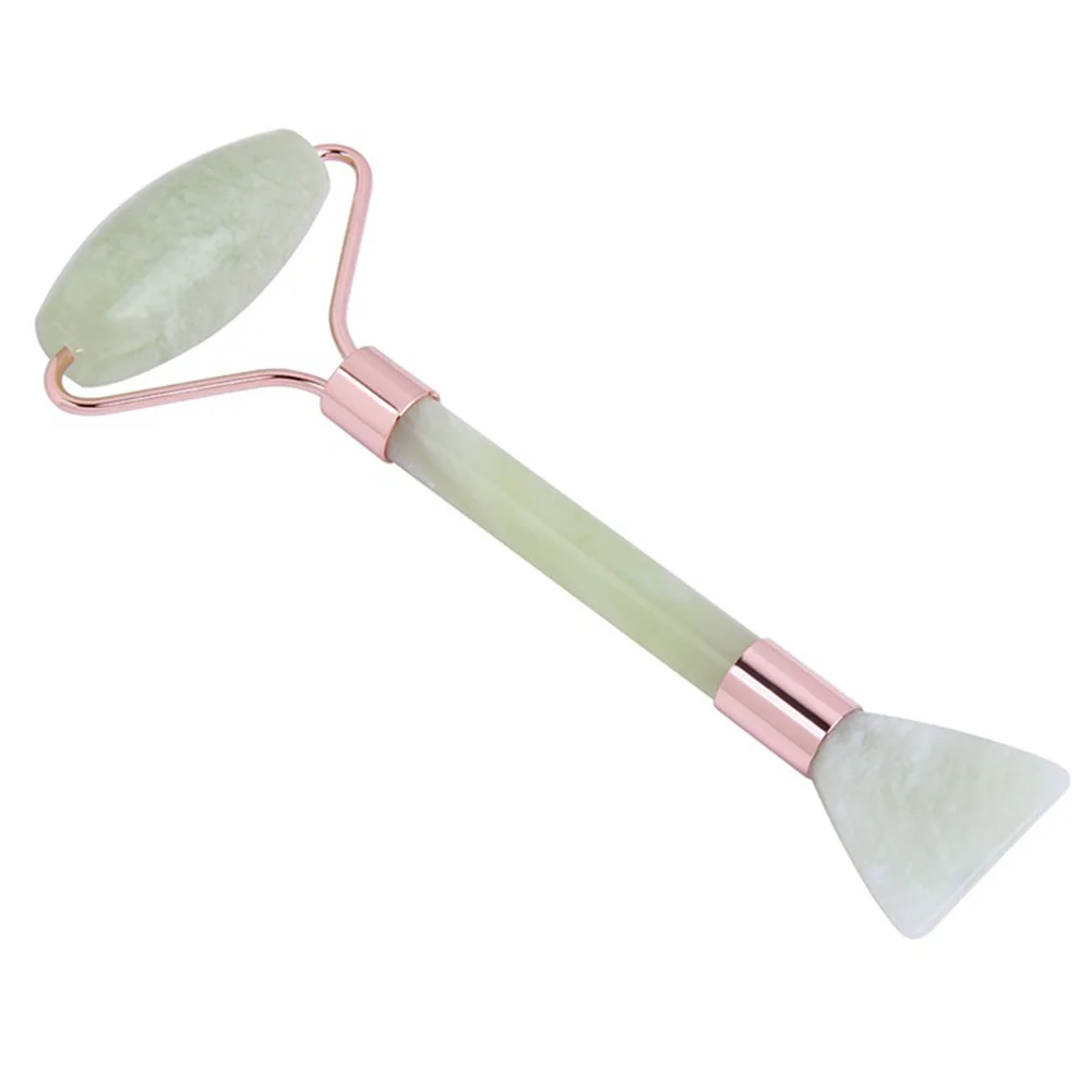 5 Gua Sha для похудения лифтинг нефрит антивозрастной подарок для ухода за кожей Глаз Спа Уход за кожей лица ролик для удаления морщин массажный инструмент двойная головка - Цвет: 5