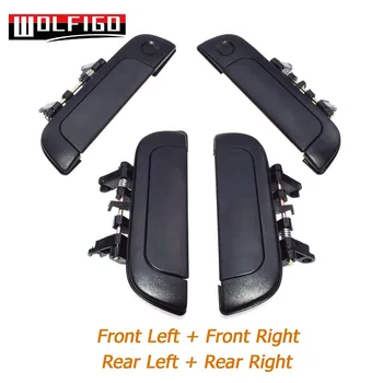 

WOLFIGO Black Rear Front Right Left Outer Door Handles Fit 95-02 Suzuki Baleno 82820-60G00,82810-60G00,82830-60G00,82840-60G00